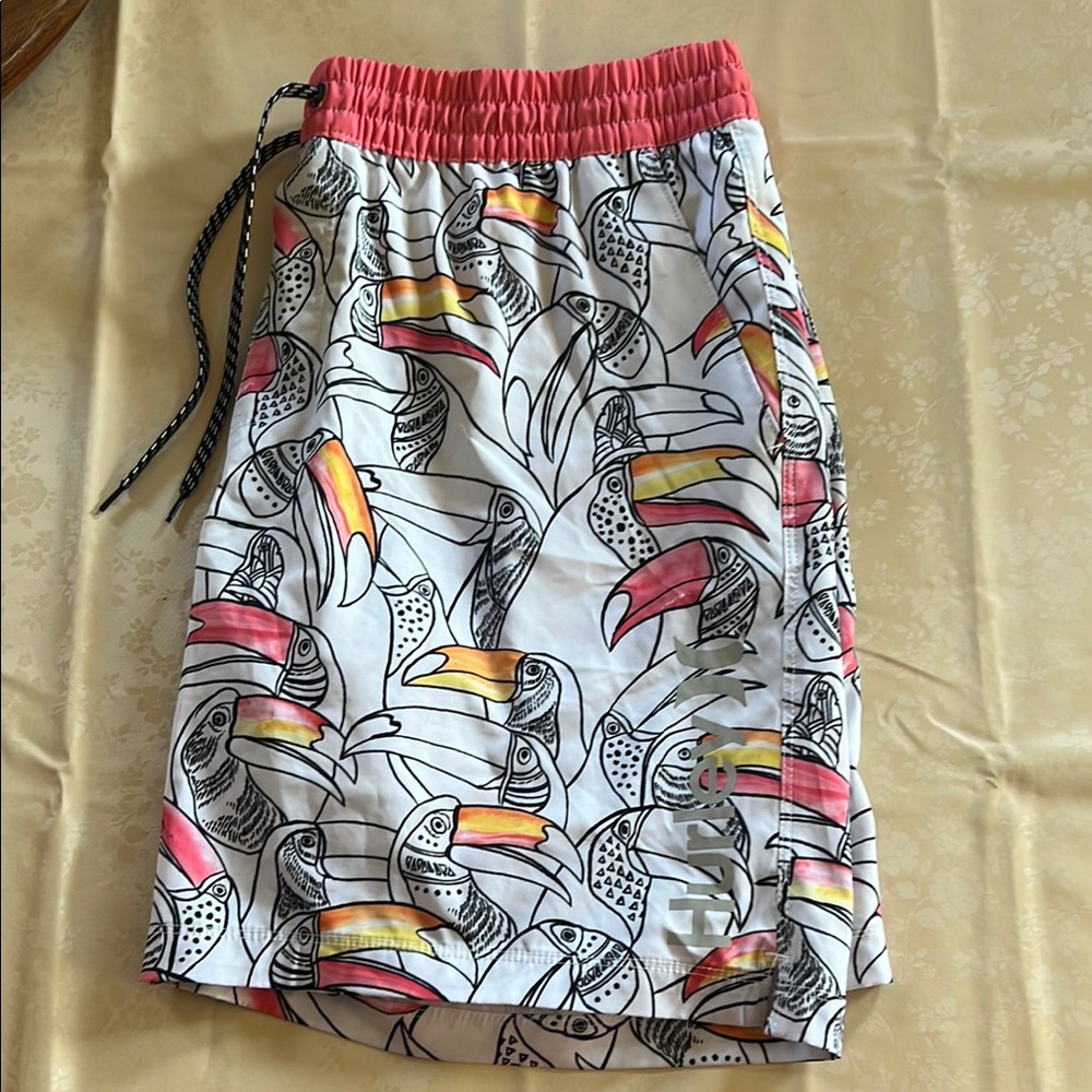 Tropical Toucan Hurley X Swim Shorts - Picture 4 of 7